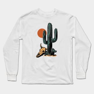 Desert Skull Long Sleeve T-Shirt